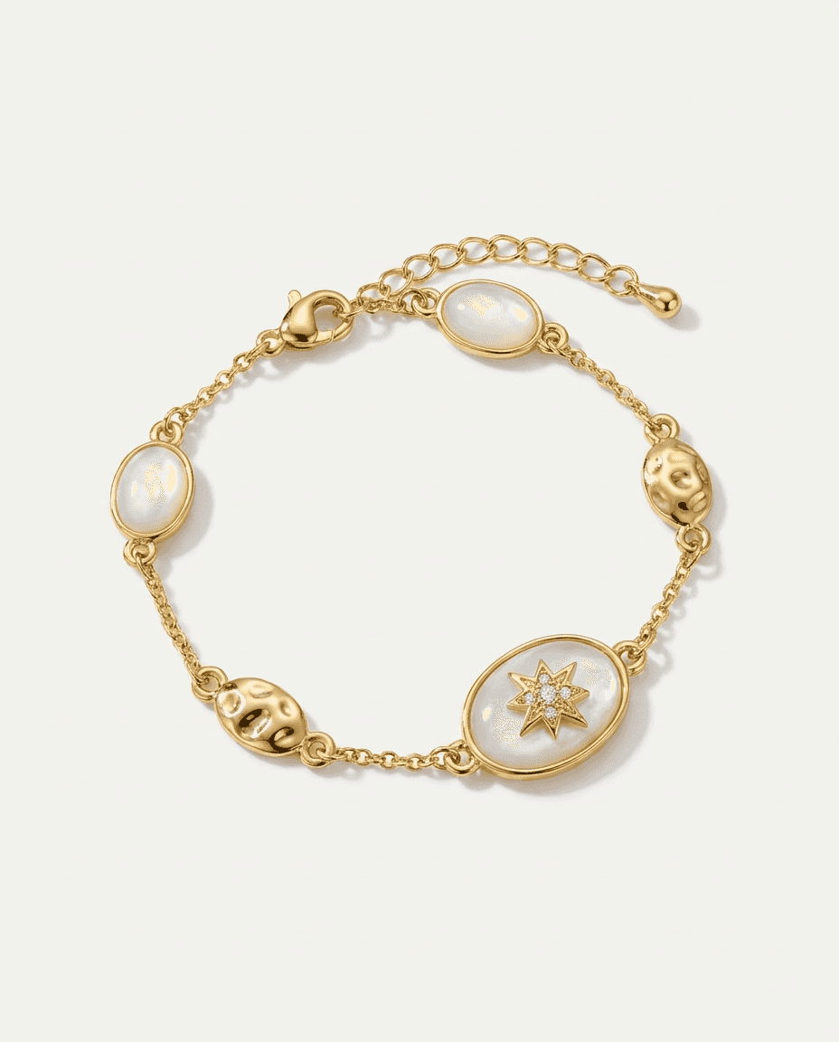 Vintage Mother Of Pearl Starburst Jewelry