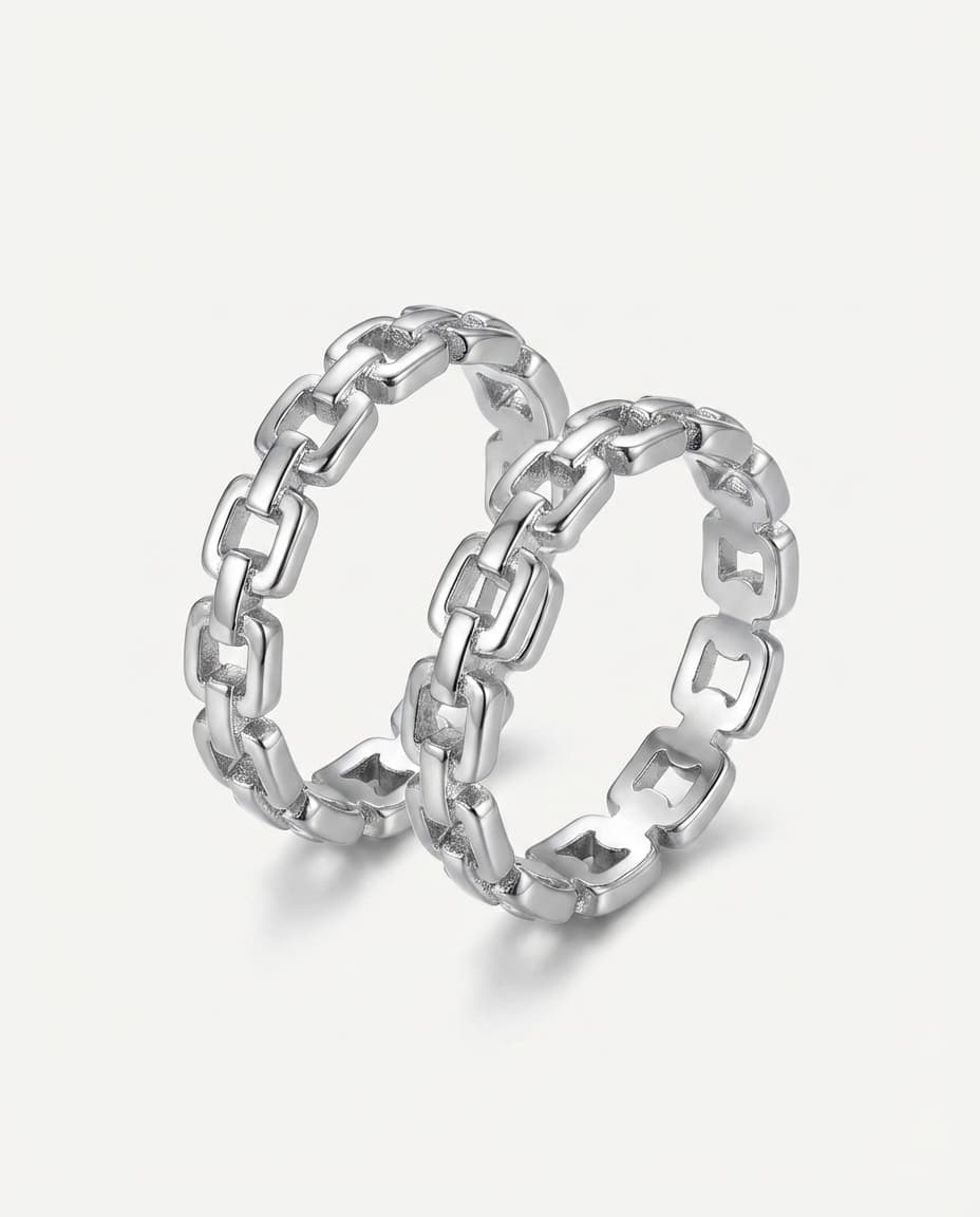 Minimalist Cutout Stacking Ring - Image 5