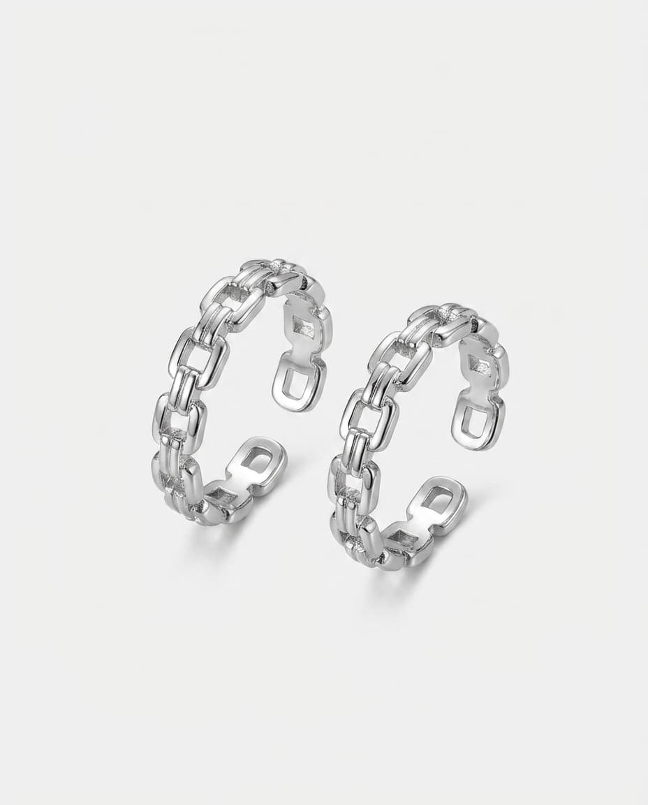 Minimalist Cutout Stacking Ring - Image 6