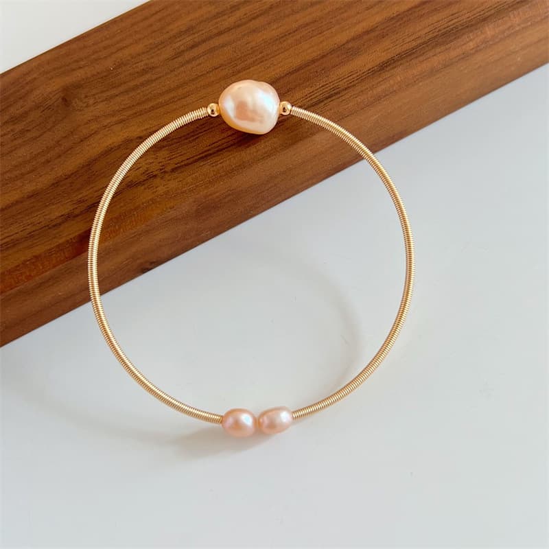 Delicate Handmade Freshwater Pearl Bracelet - Image 8