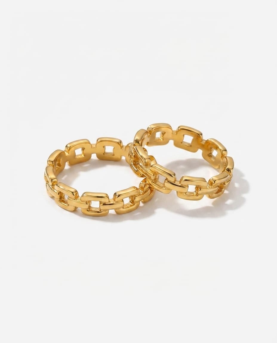 Minimalist Cutout Stacking Ring - Image 3